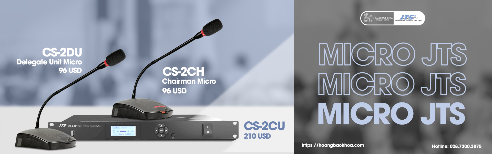 Installation Microphones