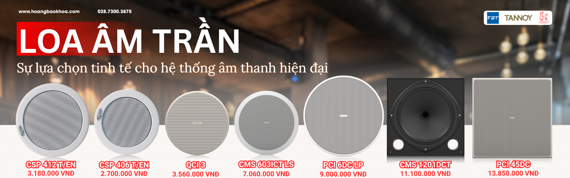 Loa âm trần