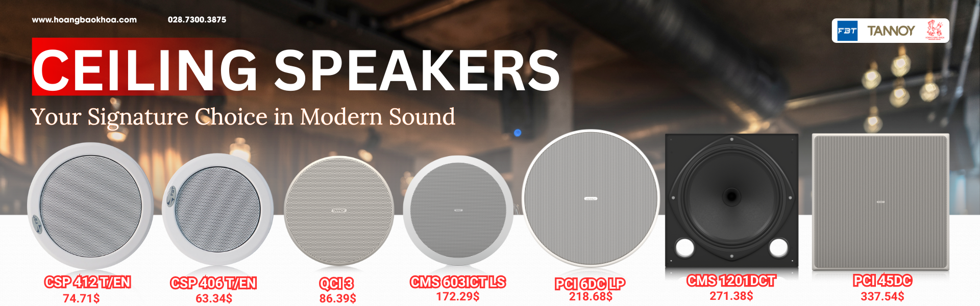 Ceiling Speakers