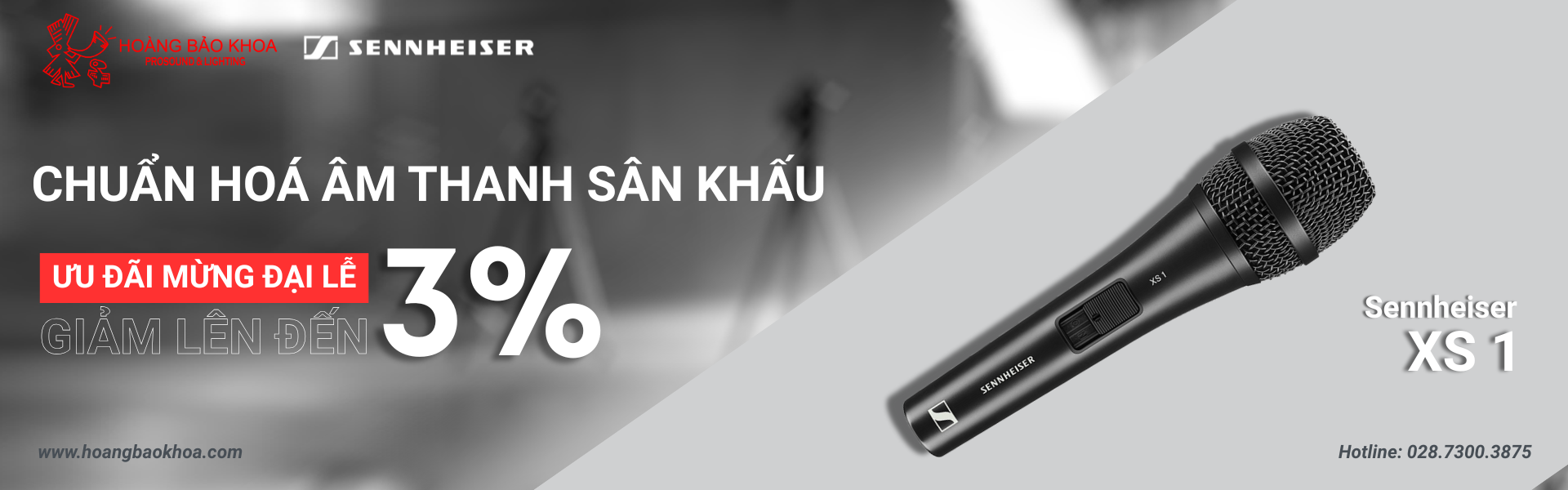 Sennheiser - Ưu đãi tháng 5 lên đến 3%