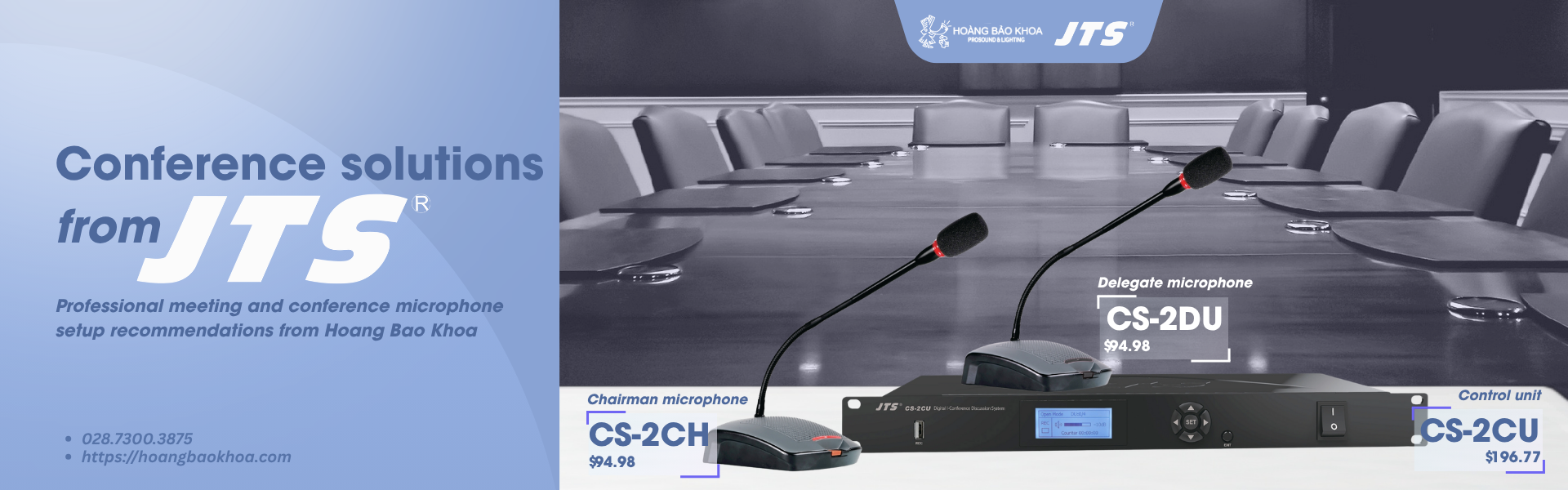 Conference Microphone - JTS