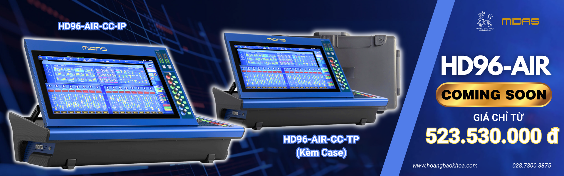 Midas HD96-AIR | Coming Soon