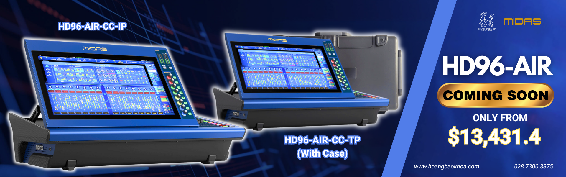 Midas HD96-AIR | Coming Soon