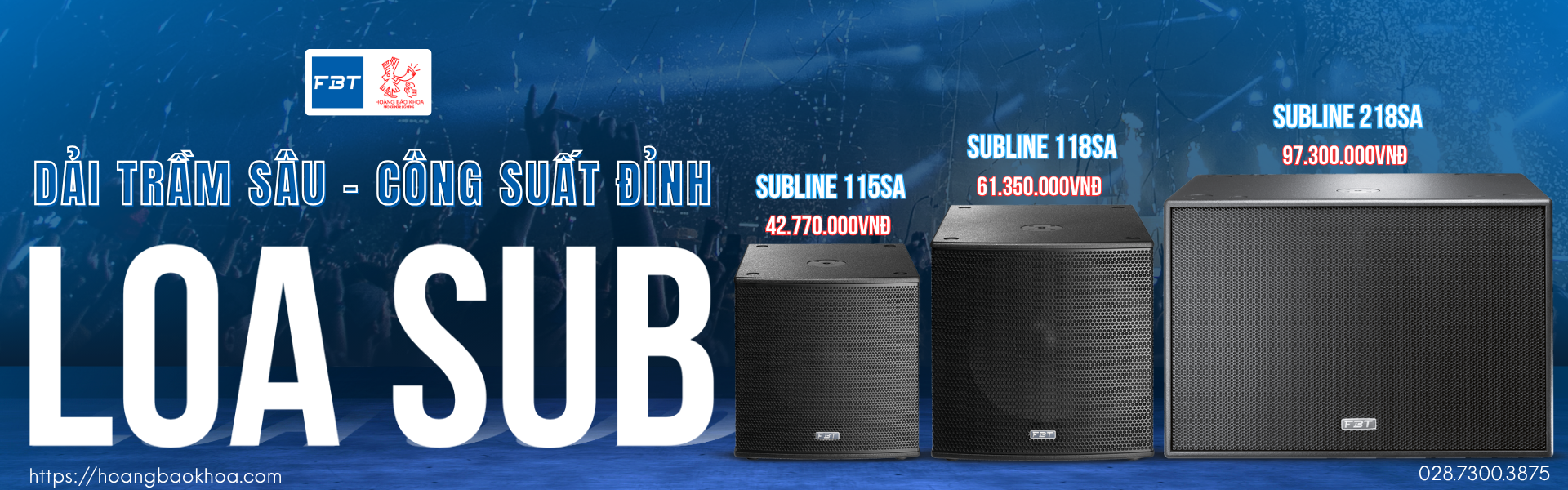 Loa Sub FBT