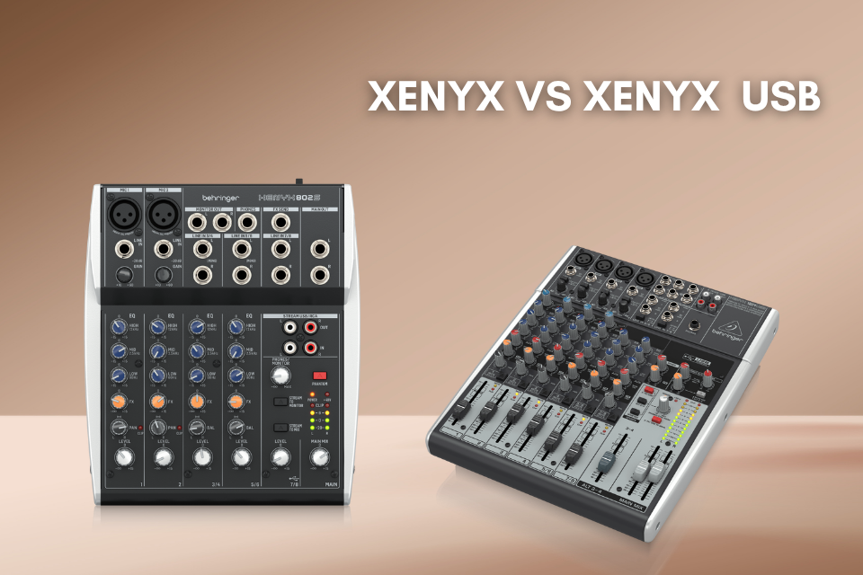 How Is The Xenyx USB Series Diffrtent From The Regular Xenyx Mixers?