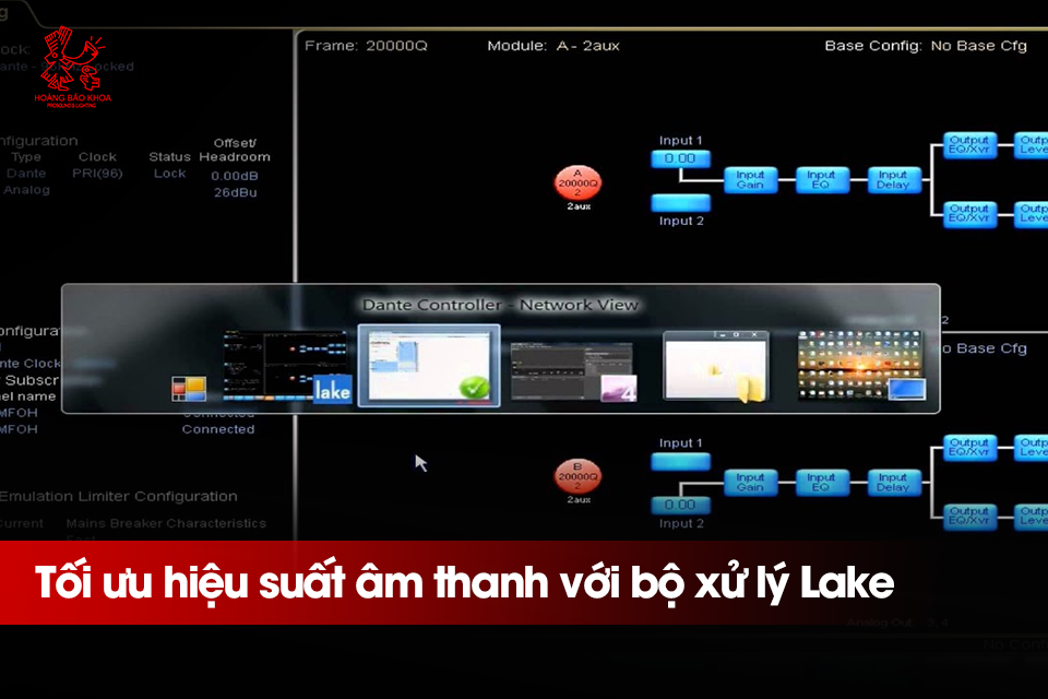 Tối ưu hiệu suất âm thanh với bộ xử lý Lake - Khám phá LMX 48 và LMX 88