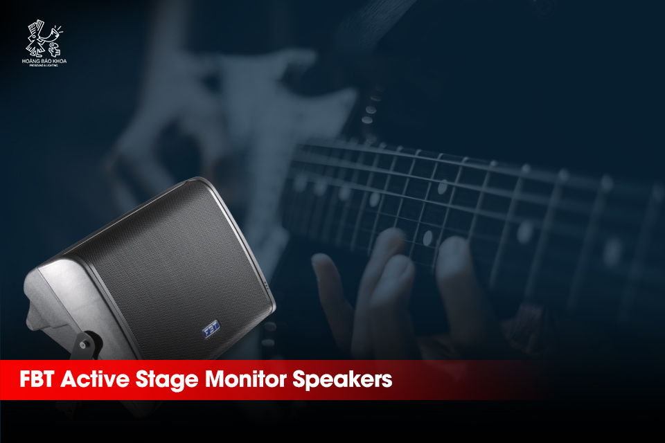 FBT Active Stage Monitor Speakers: Elevating the Professional Performance Experience