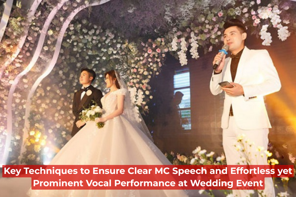 Secrets To Clear MC Speech And Effortless Yet Prominent Vocals At Wedding Events