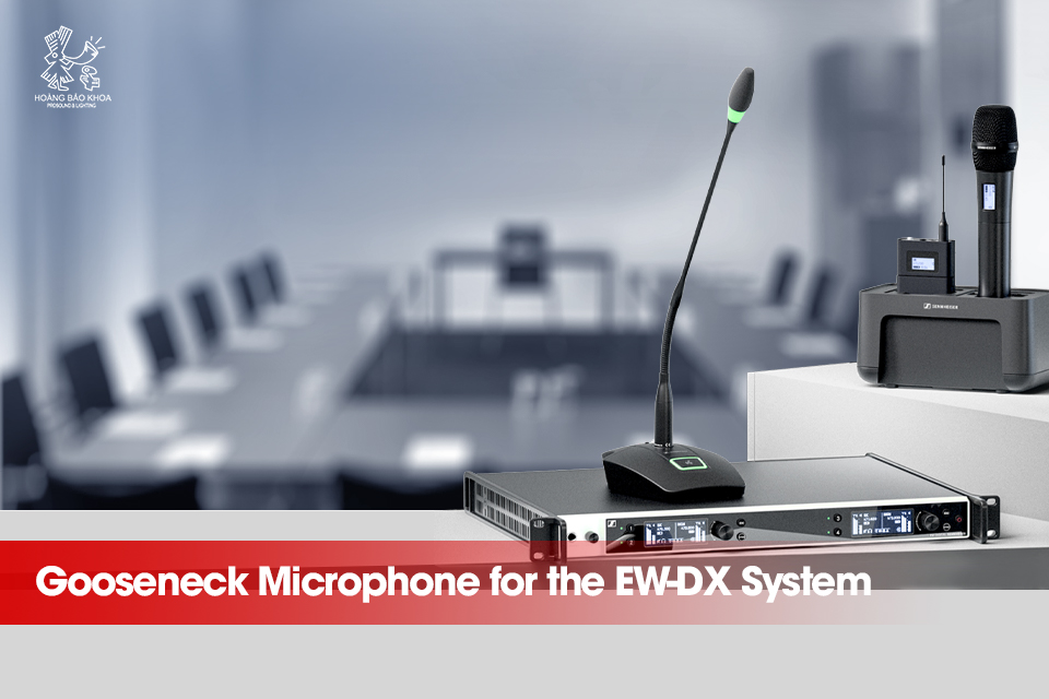 Gooseneck Microphone for the EW-DX System – Professional Conference Solution