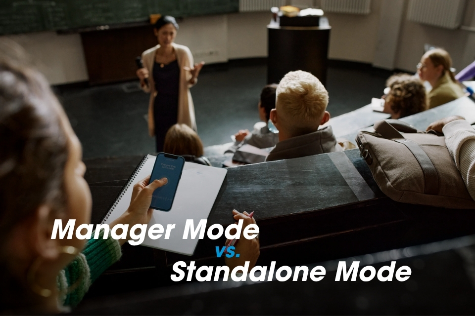 Sennheiser MobileConnect Manager Mode và Standalone Mode: Khác nhau thế nào?