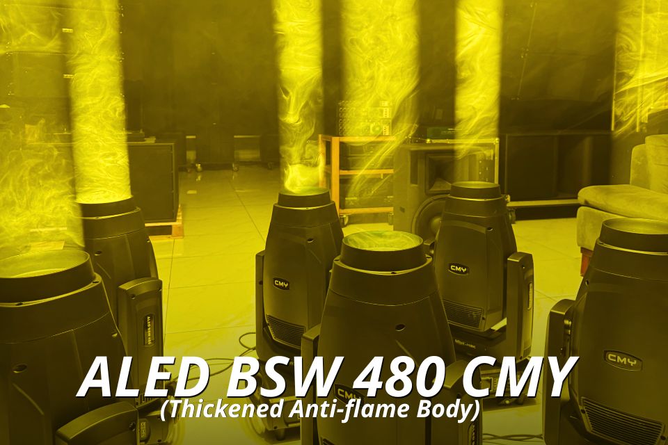 ALED BSW 480 CMY - Đèn Moving Head 480W đa hiệu ứng cho sân khấu chuyên nghiệp