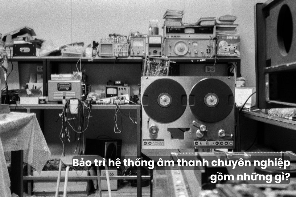 Bảo Trì Hệ Thống Âm Thanh Chuyên Nghiệp Gồm Những Gì?