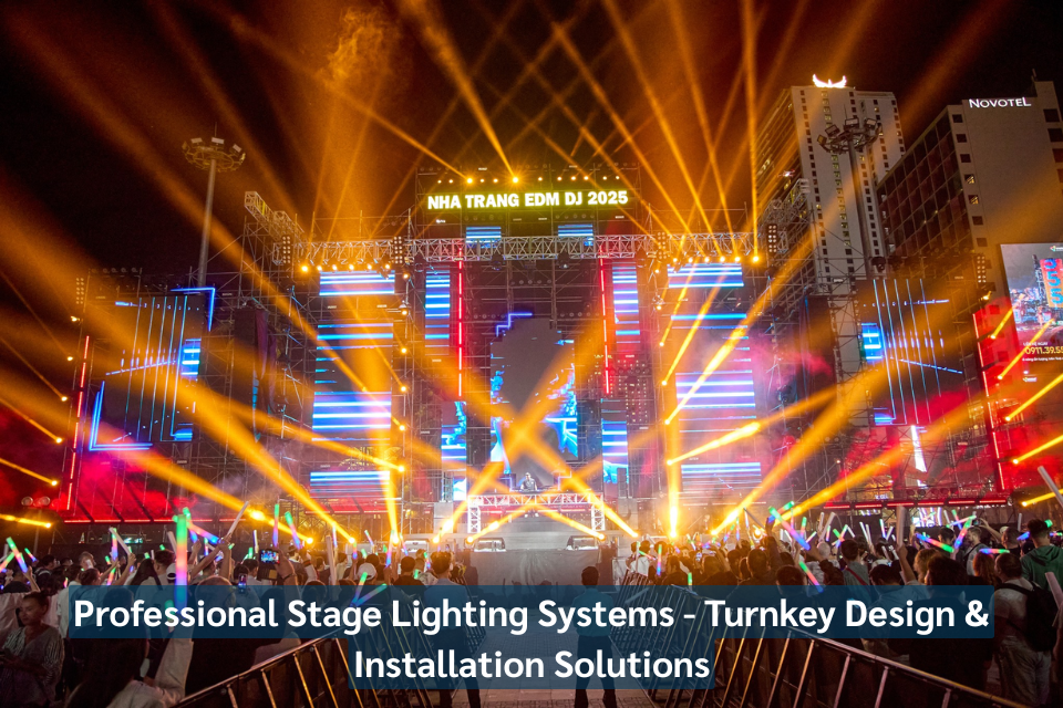 Professional Stage Lighting System - Turnkey Design & Installation Solutions