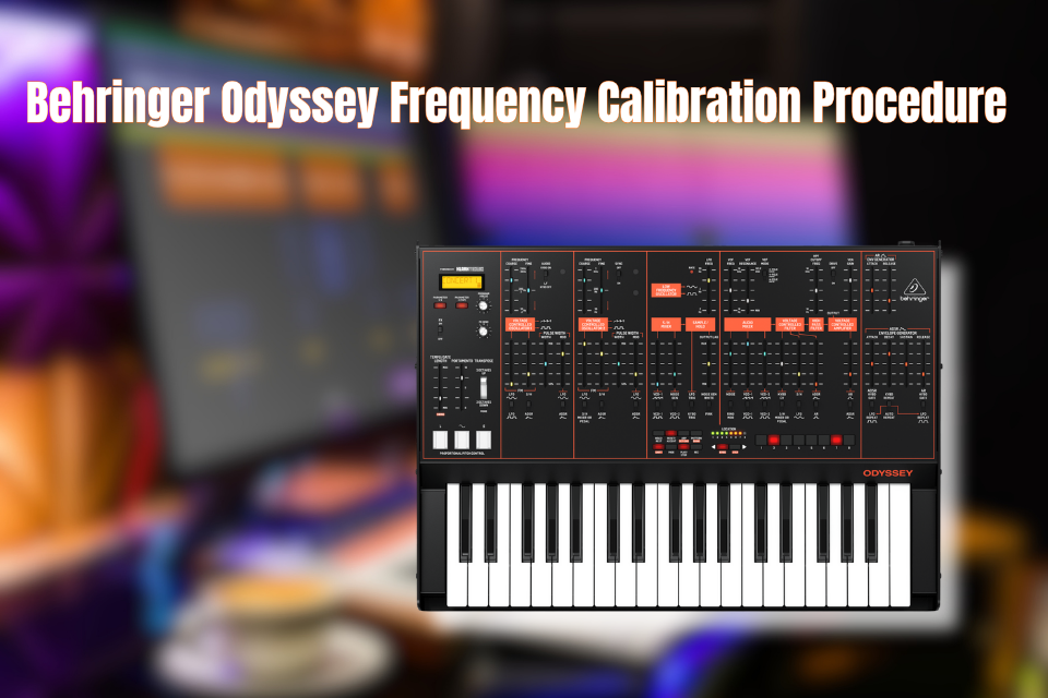 Guide To Calibrating The Frequency Of Behringer Odyssey
