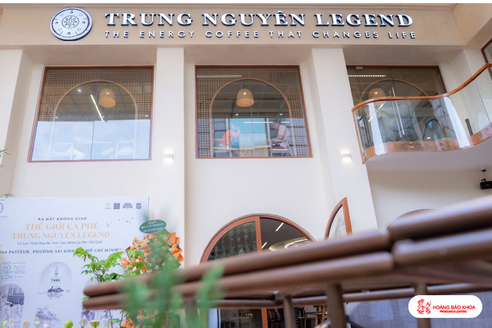 Thế Giới Cà Phê Trung Nguyên Legend 164 Pasteur: Âm Thanh Và Ánh Sáng Chuẩn Chuyên Nghiệp