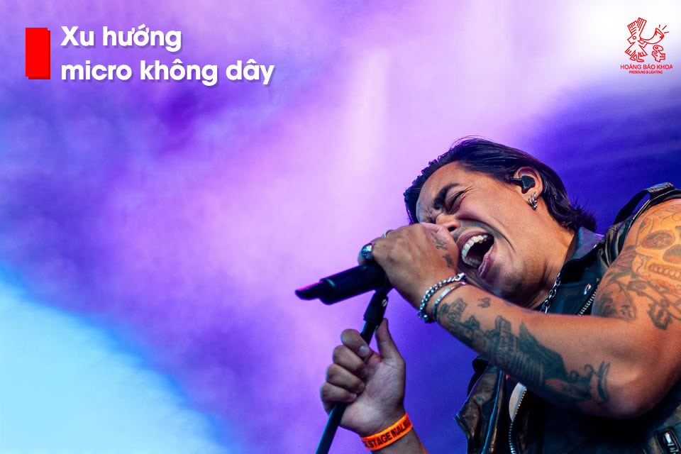 Xu hướng micro không dây: Cuộc đua công nghệ giữa các thương hiệu lớn
