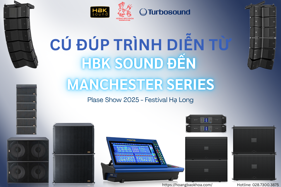 Hoàng Bảo Khoa tại Festival Hạ Long: Cú đúp trình diễn từ HBK Sound đến huyền thoại Manchester Series