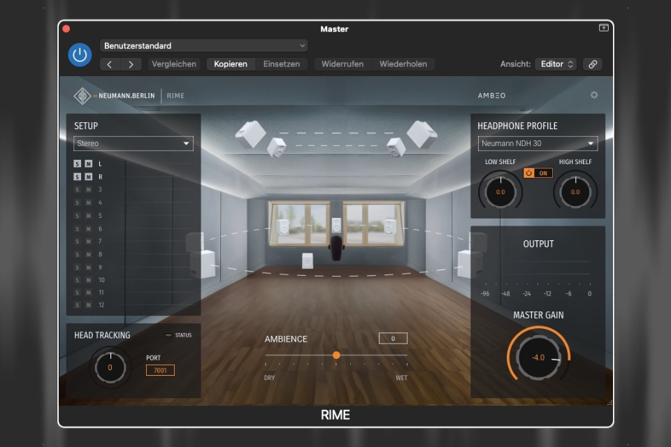 RIME Reference Monitoring System On NDH Headphones: Accurate 3D Sound Field Simulation