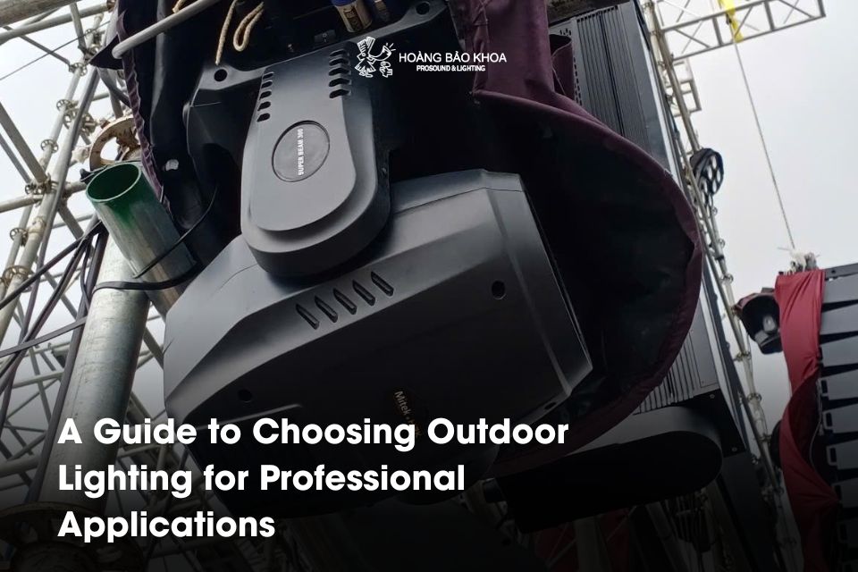 A Guide to Choosing Outdoor Lighting for Professional Applications