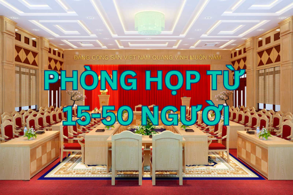 Cấu Hình Hệ Thống Âm Thanh Họp Trực Tuyến Cho Phòng Họp Từ 10 – 50 Người