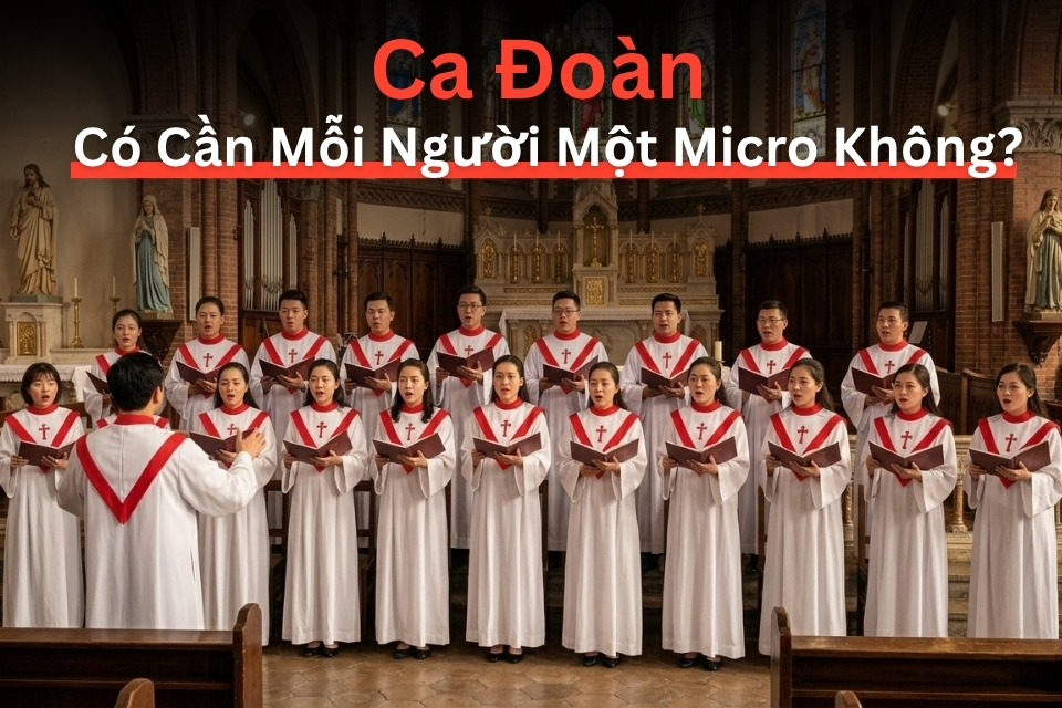 Does Every Choir Member Need Their Own Microphone?
