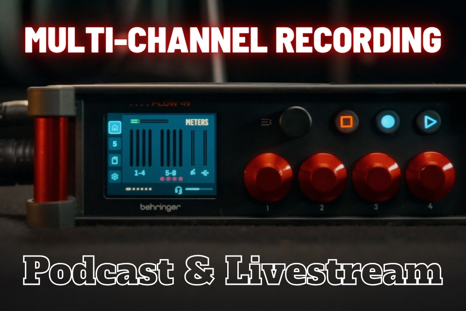 Multi-Channel Recording Solutions for Podcasts and Livestreaming