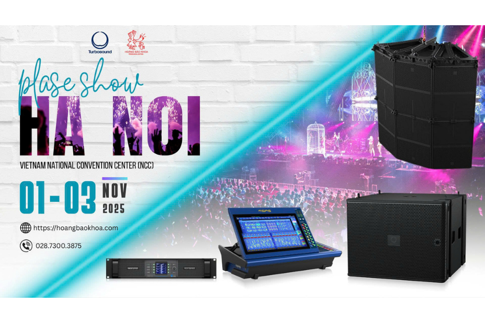 Turbosound Manchester: MC15-R - Tâm Điểm Công Nghệ Tại Plase Show Hà Nội 2025