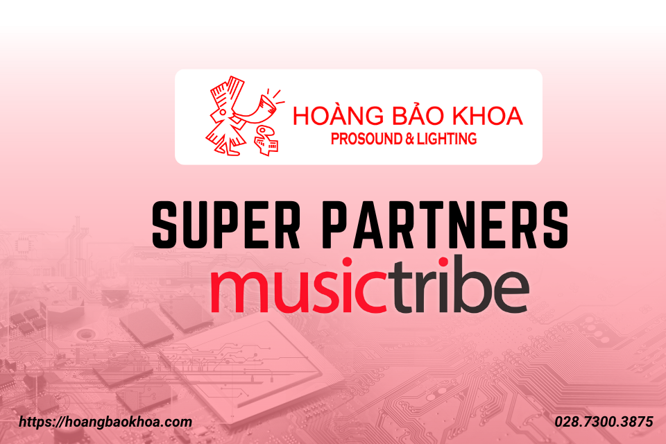 Contact to Purchase Genuine Music Tribe Spare Parts at Hoang Bao Khoa