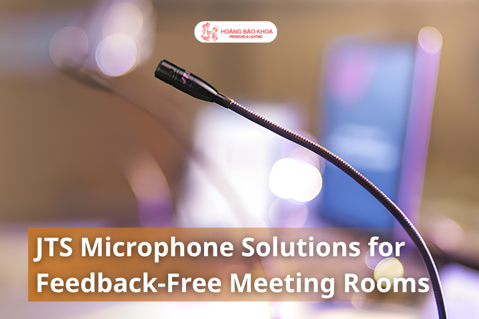 JTS Microphone Solutions for Feedback-Free Meeting Rooms