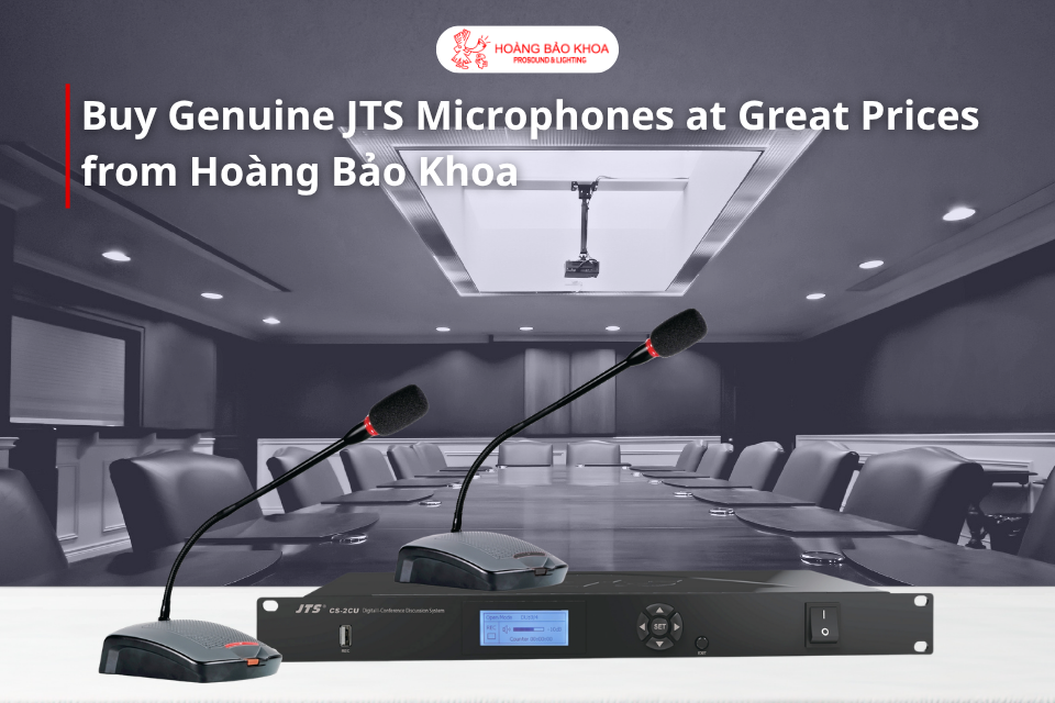 Buy Genuine JTS Microphones at Great Prices from Hoang Bao Khoa