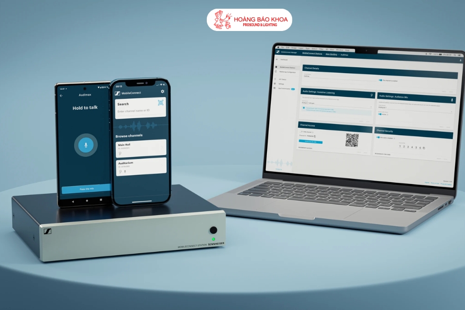 MobileConnect là gì? Giải pháp truyền phát âm thanh qua WiFi của Sennheiser
