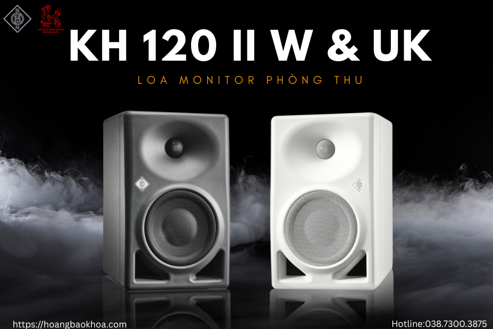 KH 120 II W & UK – Neumann nâng chuẩn cho phòng thu hiện đại