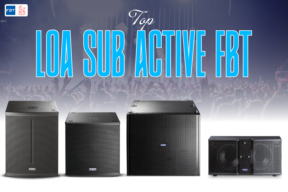 Top FBT Active Subwoofers Worth Investing In For 2025 Events