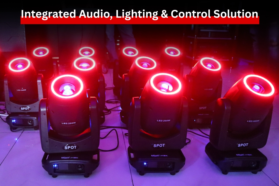 Integrated Audio, Lighting & Control Solution