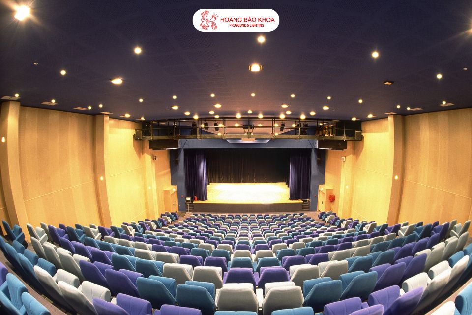 Standard Technical Audio Configuration for 500-1000 Seat Auditoriums