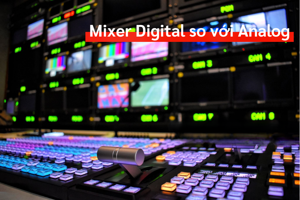 Mixer Digital So Với Analog: Lựa Chọn Nào Phù Hợp Cho Người mới?