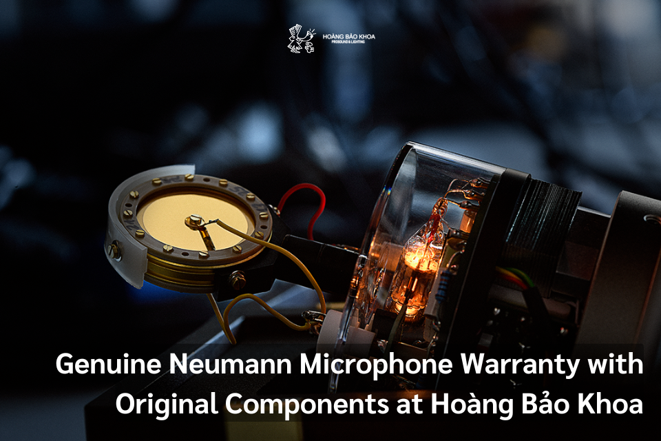 Genuine Neumann Microphone Warranty With Original Components At Hoang Bao Khoa