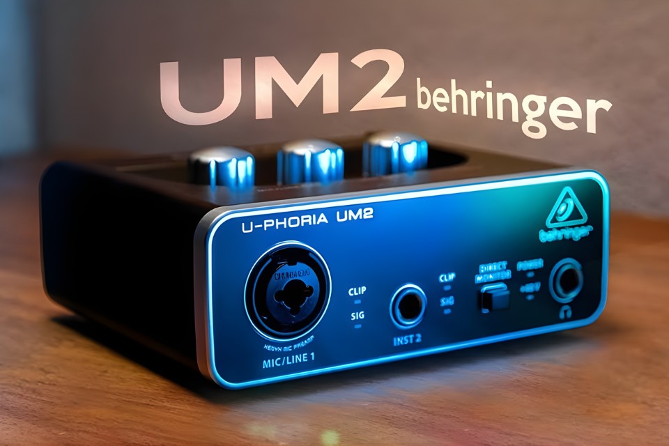Can The Behringer UM2 Audio Interface Connect Two Microphones At Once?