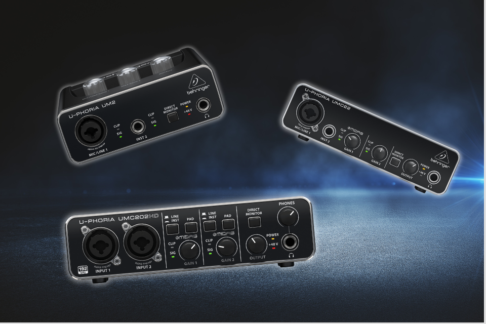 Can Behringer UM2, UMC22 And UMC202HD Work With Iphone Or Ipad?