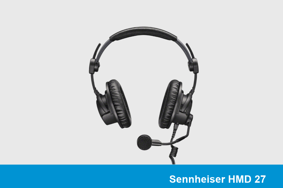 Sennheiser HMD 27 | Tai Nghe Broadcast Kèm Micro Dynamic