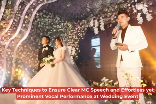 Secrets To Clear MC Speech And Effortless Yet Prominent Vocals At Wedding Events