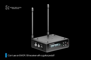 Can I use an EW-DP / EK receiver with a guitar pedal?