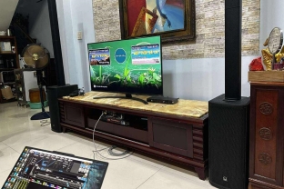 Lắp đặt dàn âm thanh karaoke gia đình: Giải pháp gọn gàng và dễ dùng