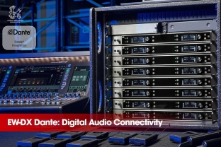 EW-DX Dante: Digital Audio Connectivity – More Compact, Powerful, and Smarter
