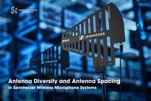 Antenna Diversity and Antenna Spacing in Sennheiser Wireless Microphone Systems