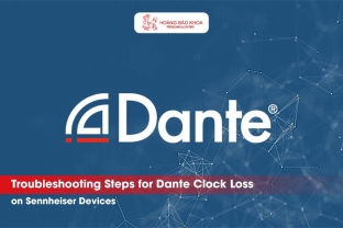 Troubleshooting Steps for Dante Clock Loss on Sennheiser Devices