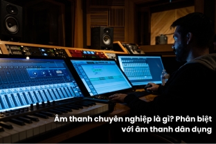 Âm Thanh Chuyên Nghiệp Là Gì? Phân Biệt Với Âm Thanh Dân Dụng