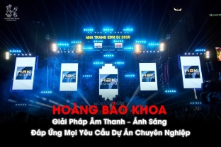 Hoàng Bảo Khoa | Giải Pháp Âm Thanh – Ánh Sáng Đáp Ứng Mọi Yêu Cầu Dự Án Chuyên Nghiệp