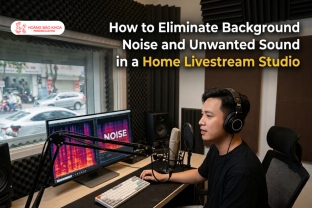 How to Eliminate Background Noise and Unwanted Sound in a Home Livestream Studio