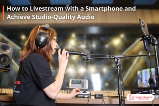 How to Livestream with a Smartphone and Achieve Studio-Quality Audio